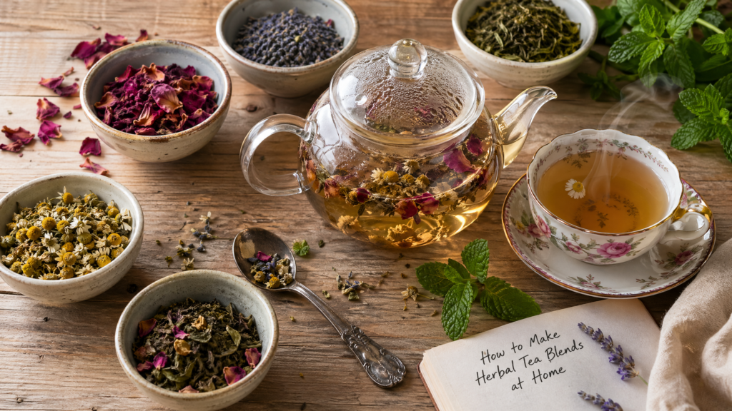 How to Make Herbal Tea Blends at Home