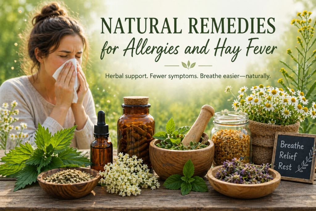 Natural Remedies for Allergies and Hay Fever