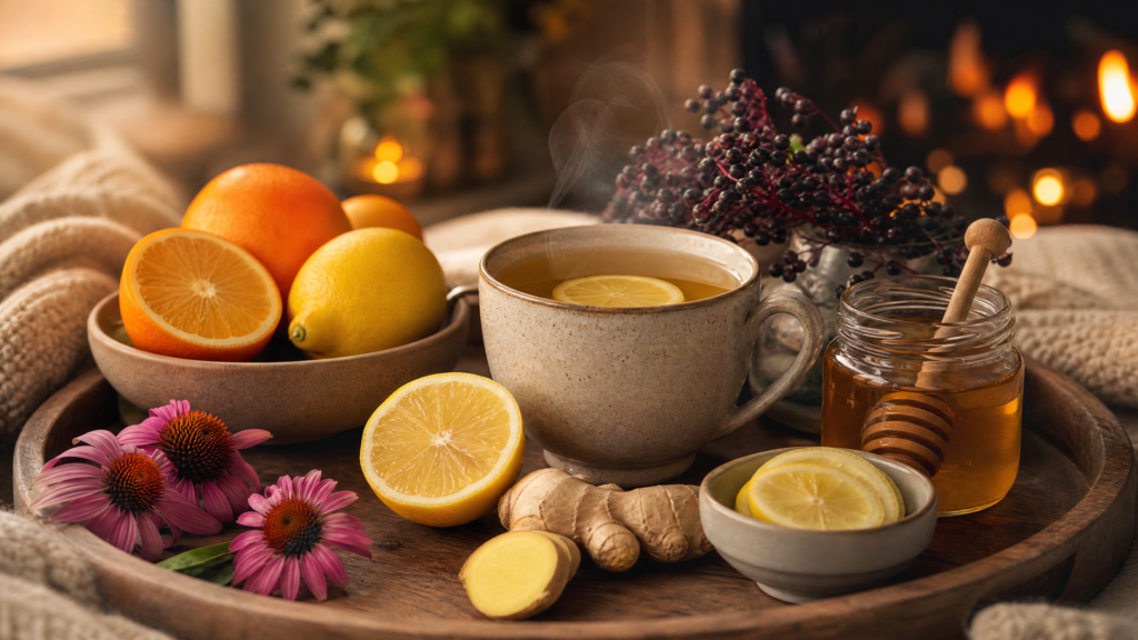 Natural Remedies for Cold and Flu Season — Root Freedom Discover the best natural remedies for cold and flu season including elderberry, echinacea, and ginger. Start these herbal protocols at the first sign of illness.